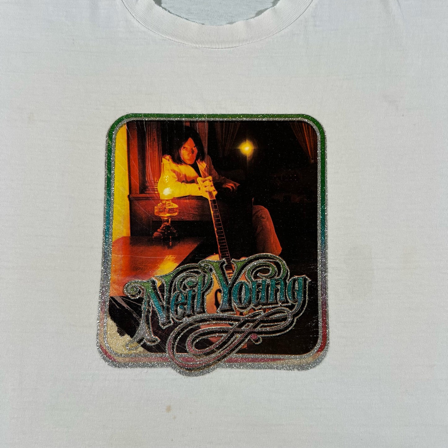 70s Neil Young Band Tee- L