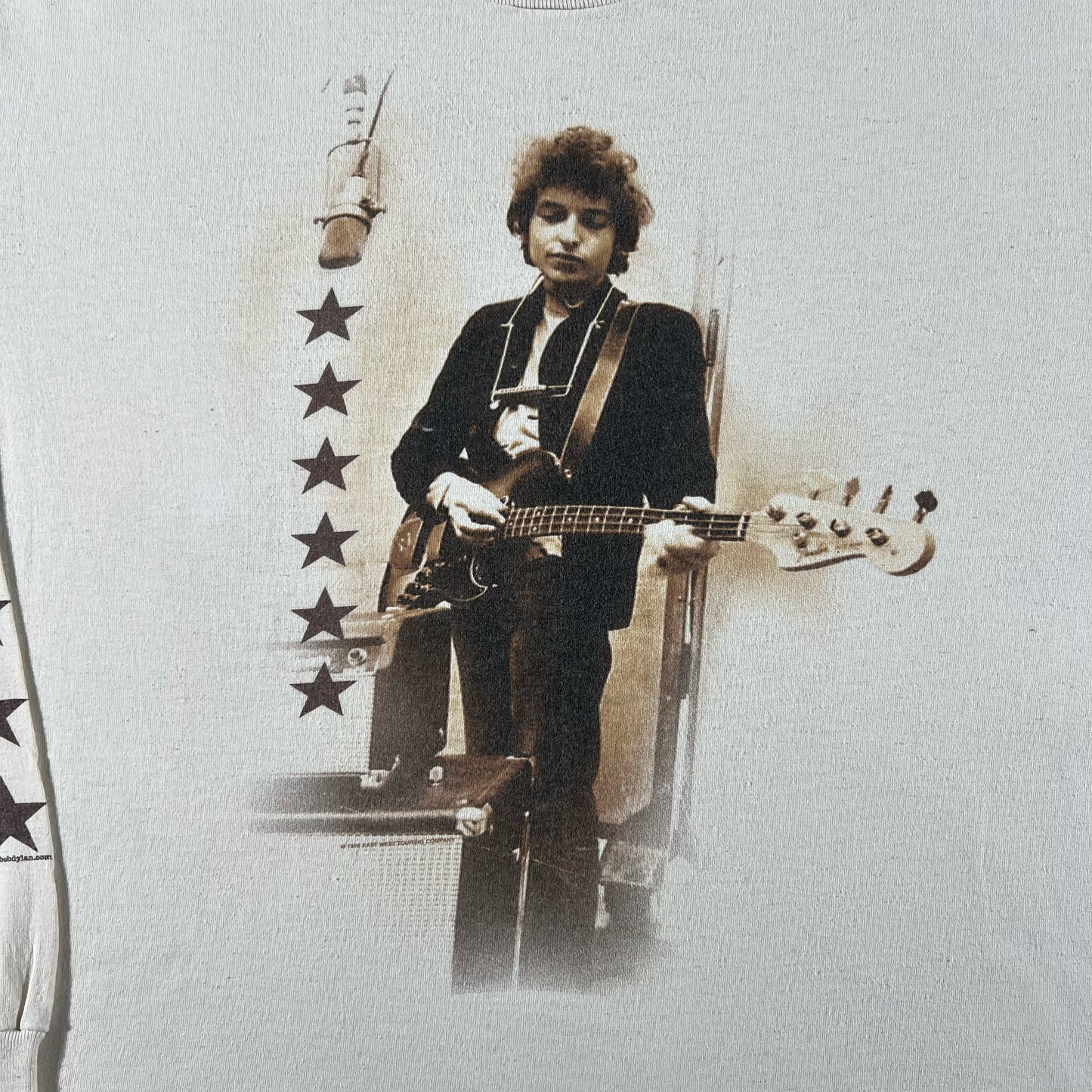 90s Bob Dylan Long Sleeve Tee- L