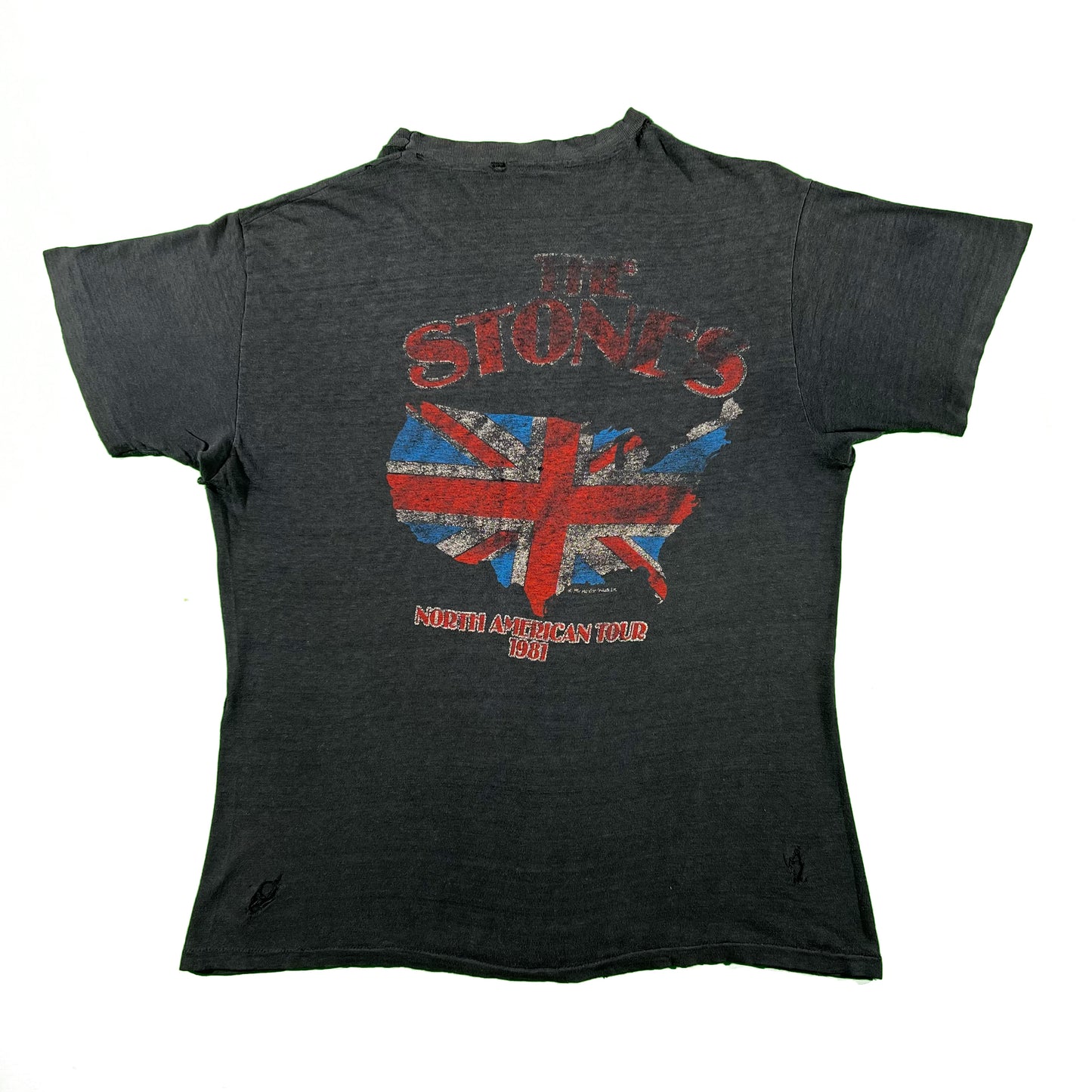 80s The Rolling Stones Band Tee- M