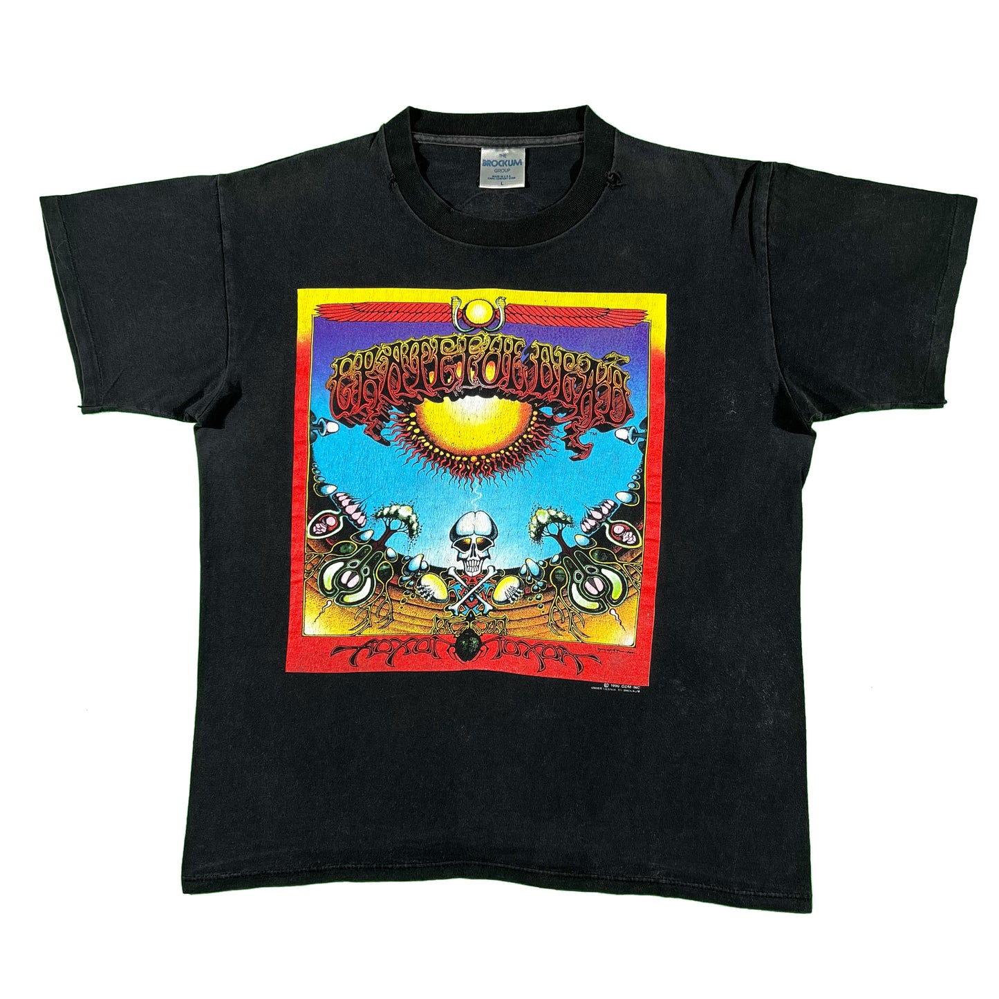 90s Grateful Dead Skull Tee- L