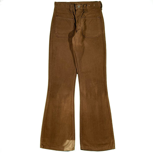 60s Maverick Sun Faded Front Pocket Flares- 28x32