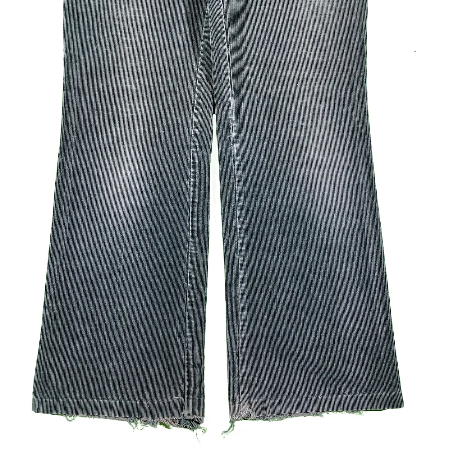 70s Forest Green Sears Corduroy Flares- 27x29.5