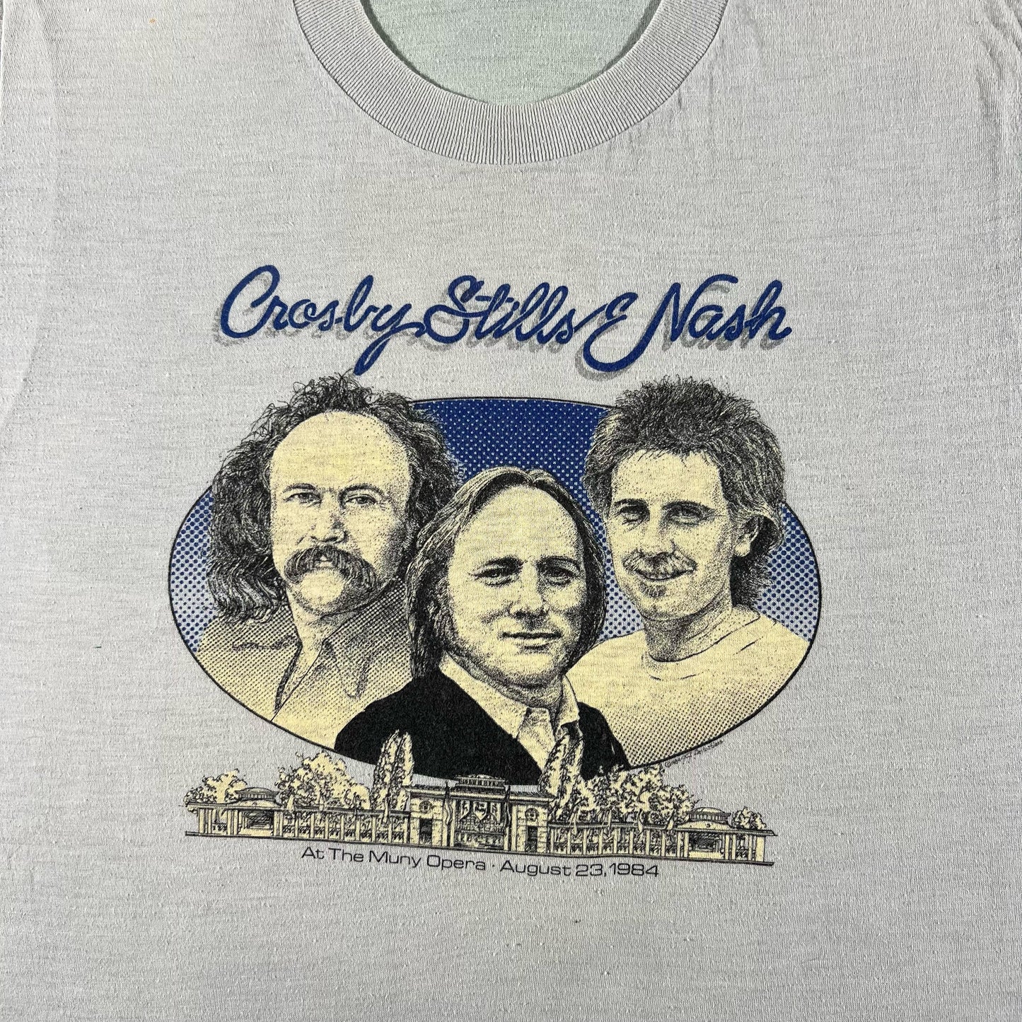 80s Crosby, Stills, & Nash Band Tee- M