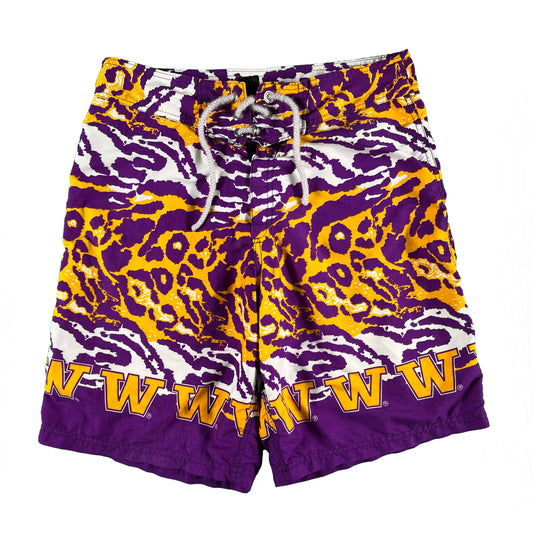 90s Washington Huskies Board Shorts- M