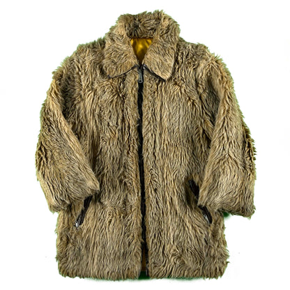 60s Fuzzy Chewbacca Jacket- S
