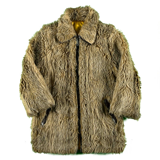 60s Fuzzy Chewbacca Jacket- S
