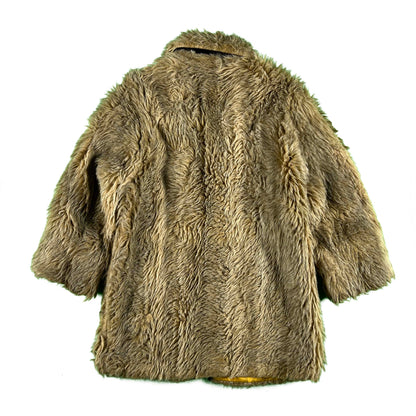 60s Fuzzy Chewbacca Jacket- S