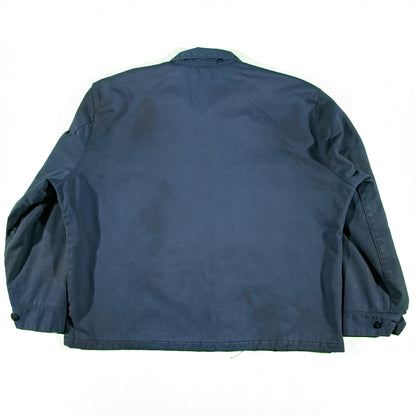 70s Cropped Faded 'Larry' Mechanic Jacket- XL