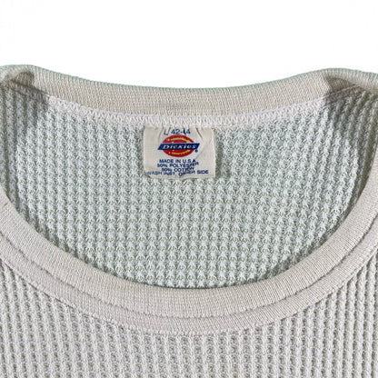 80s Dickies Waffle Knit Thermal- L