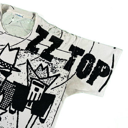 90s ZZ Top 'Antenna' Band Tee- L