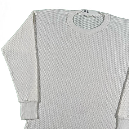 70s Hanes Waffle Knit Thermal- XL