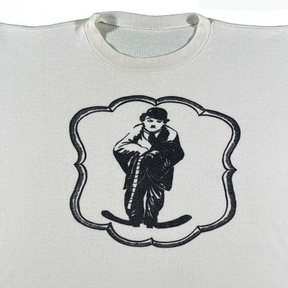 60s Boxy Charlie Chaplin Tee- S