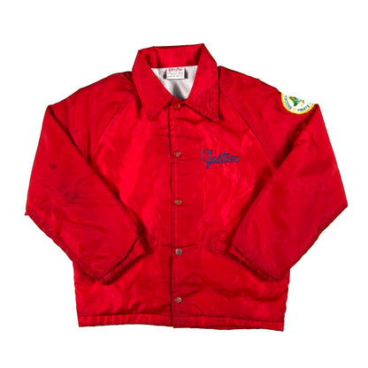 80s Patched Brooklyn Park Baseball Jacket- XS
