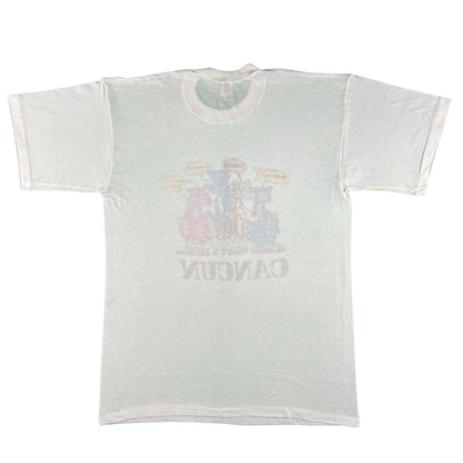 80s 'Another Shitty Day In Cancun' Cats Tee- XL