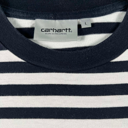 Carhartt Work in Progress Striped Long Sleeve Tee- L