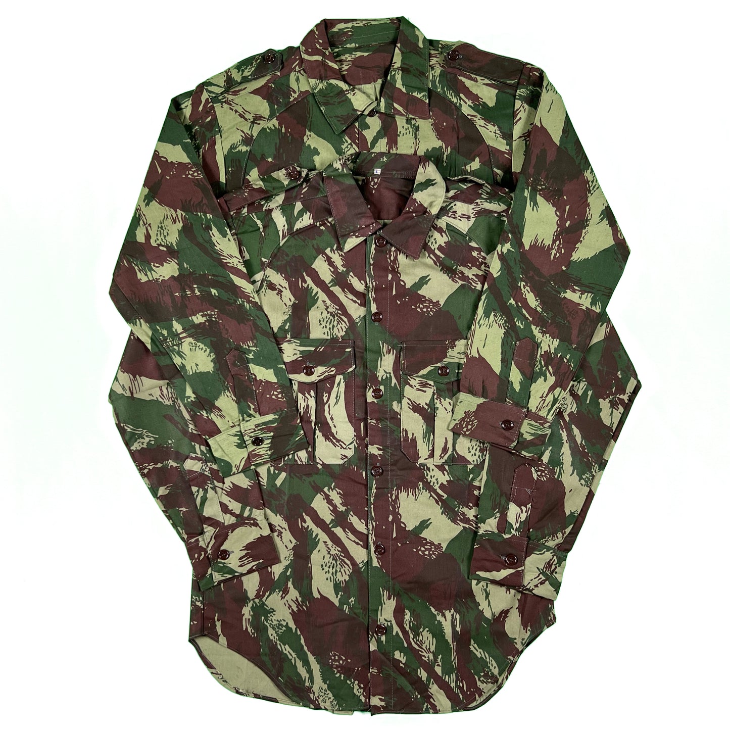 60s/70s DS Portuguese Brush Camo Shirt- SELECT QUANTITY