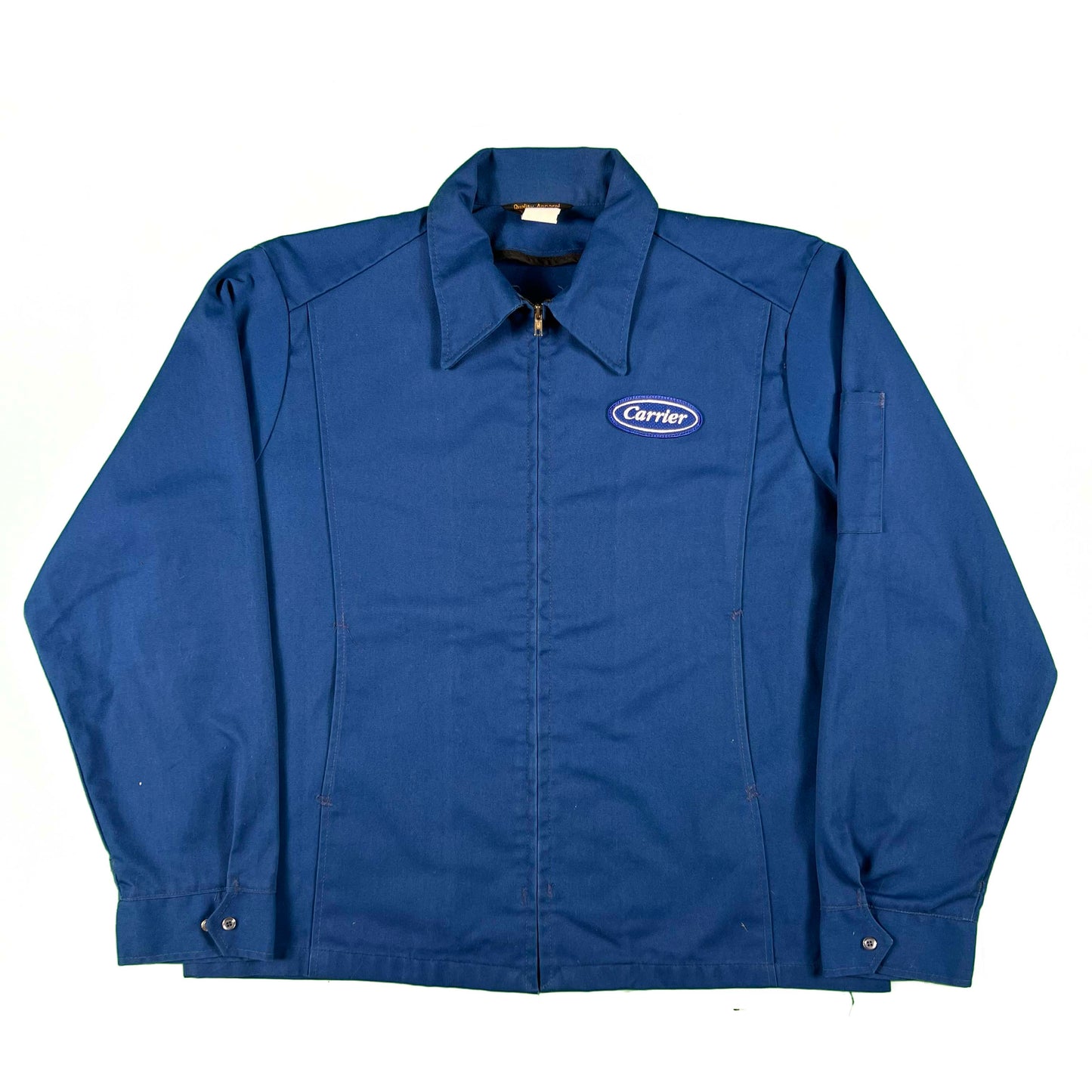 70s 'Carrier' Boxy Blue Work Jacket- XL