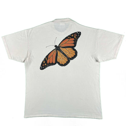 90s Caterpillar Question Mark Tee- XL