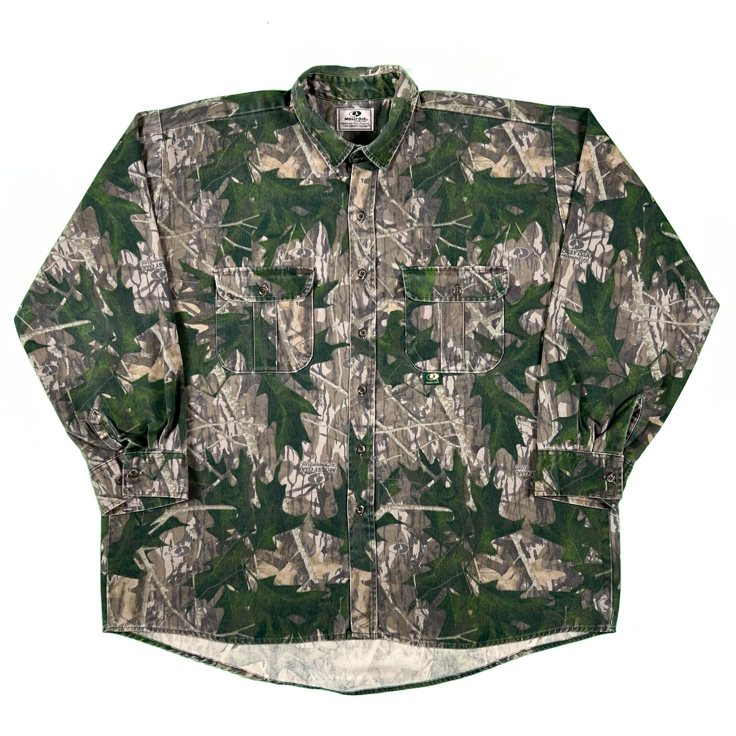 Vintage Camo Utility Shirt- M,L,XL,XXL