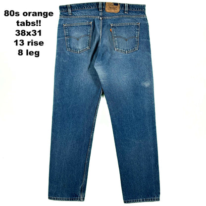 80s/90s Levi's 505s Straight Fit Denim- SELECT PAIR