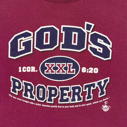 90s God's Property Sweatshirt- XL