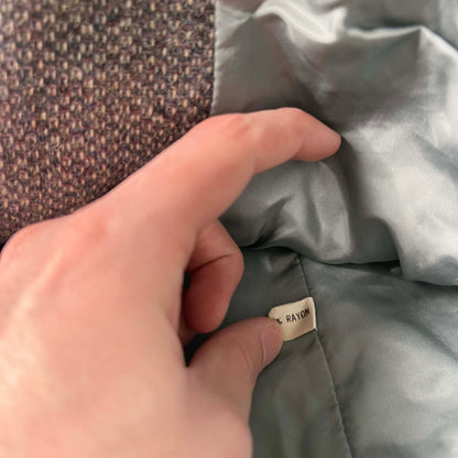 80s Nordstrom Grey Pin Blazer- XS