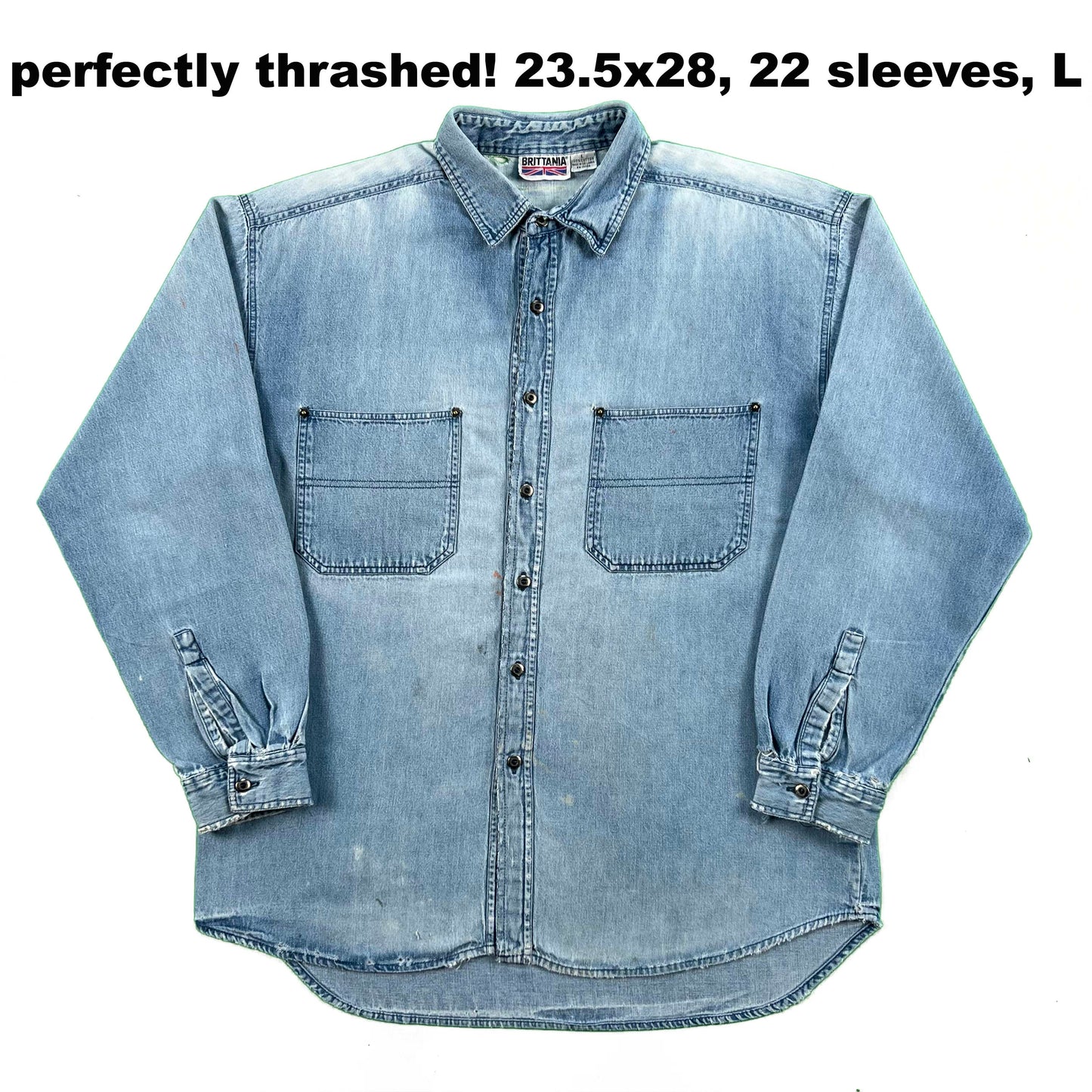 Vintage Denim Button Up Shirts- SELECT SHIRT
