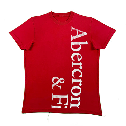 90s/00s Red Abercrombie & Fitch Tee- M