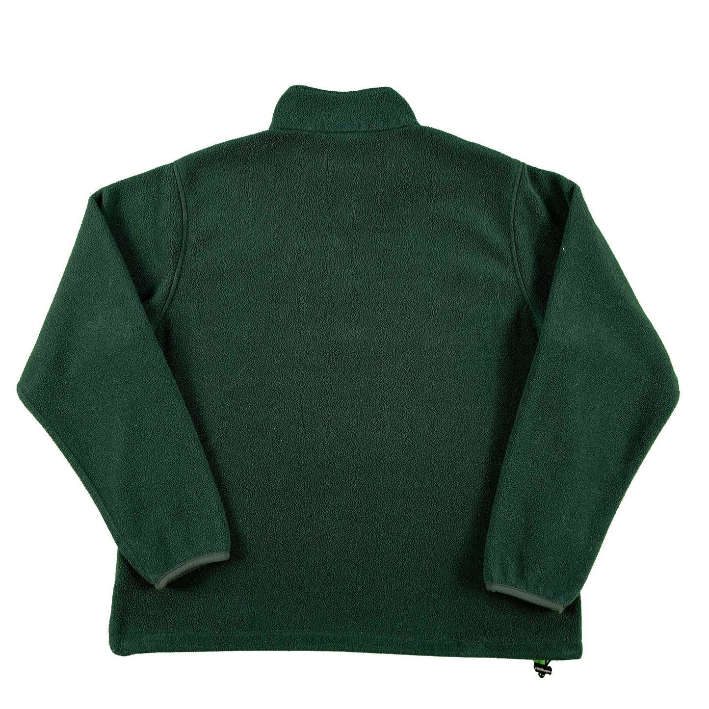 90s Lands' End Forest Green 1/4 Zip Fleece- XL