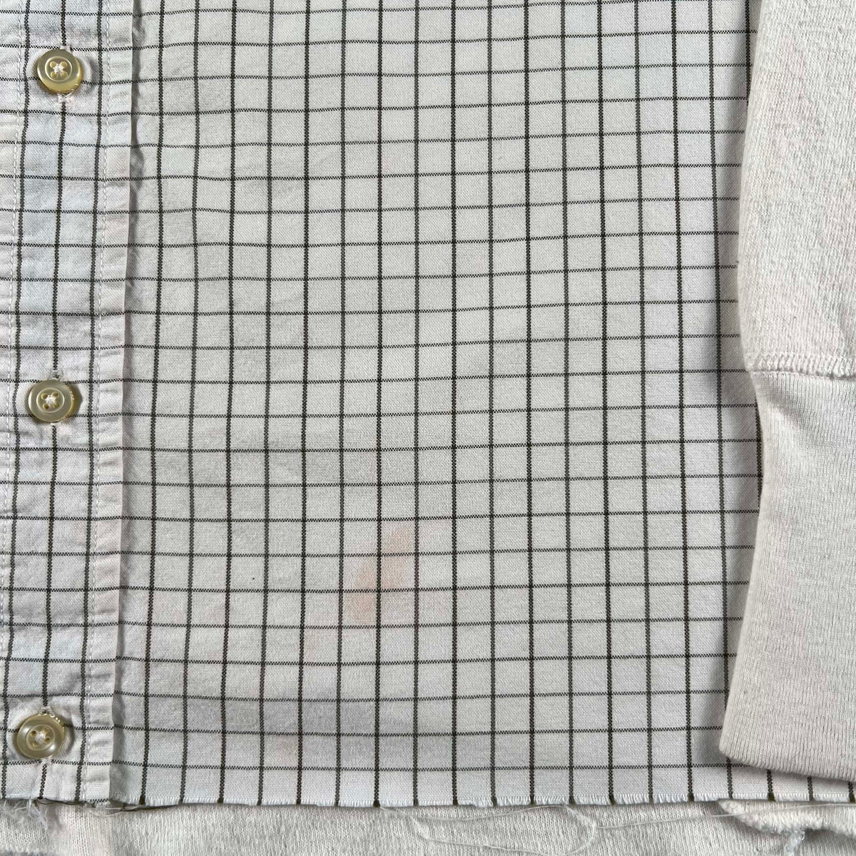 Vintage Old Navy Cropped Plaid Shirt & Waffle Knit Thermals- SELECT COMBO