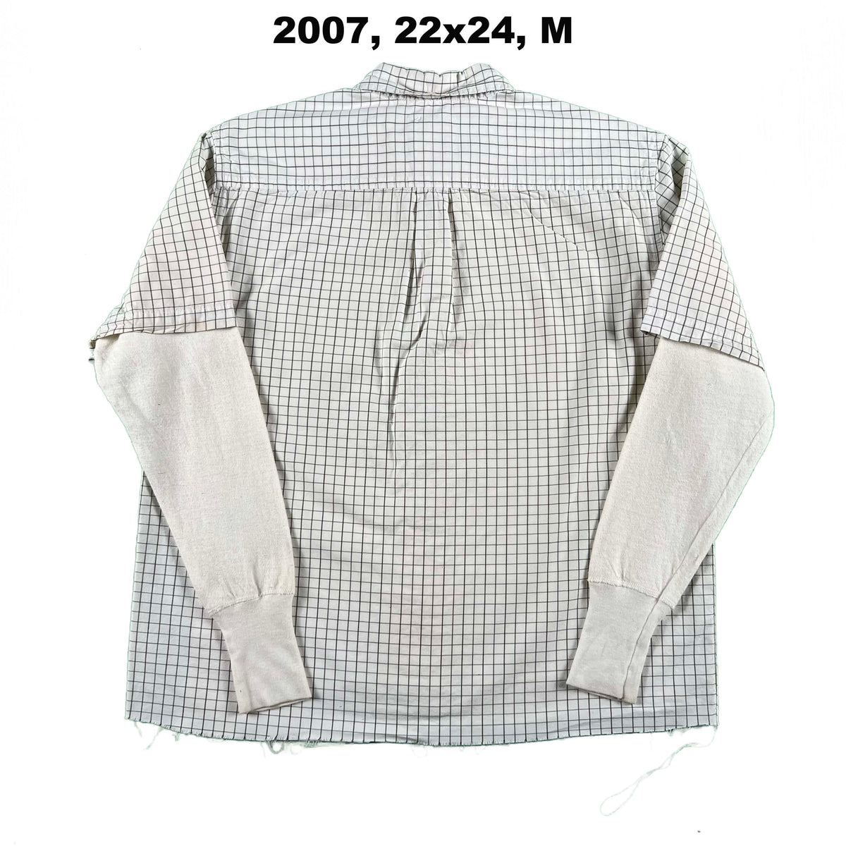 Vintage Old Navy Cropped Plaid Shirt & Waffle Knit Thermals- SELECT COMBO