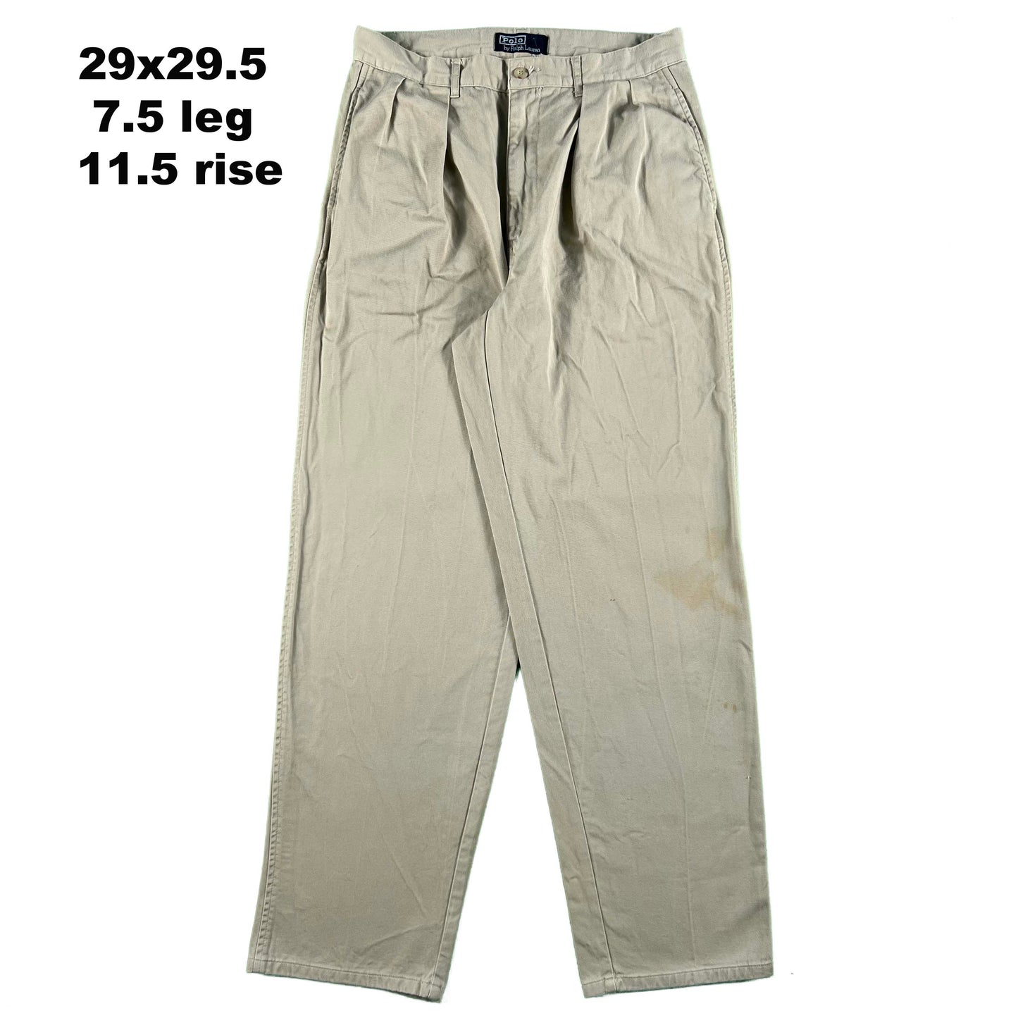 Vintage Polo by Ralph Lauren Cotton Chino Pants- SELECT PAIR