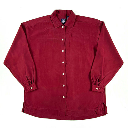 90s Gap Rayon Shirt- S