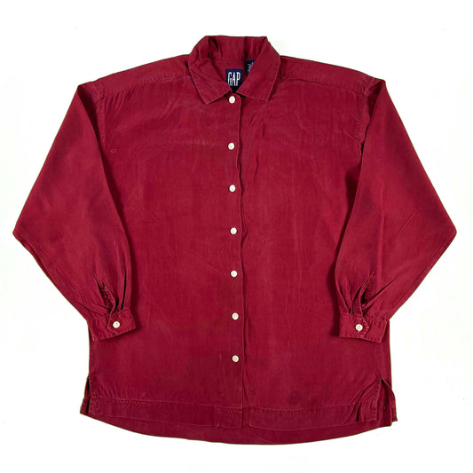 90s Gap Rayon Shirt- S