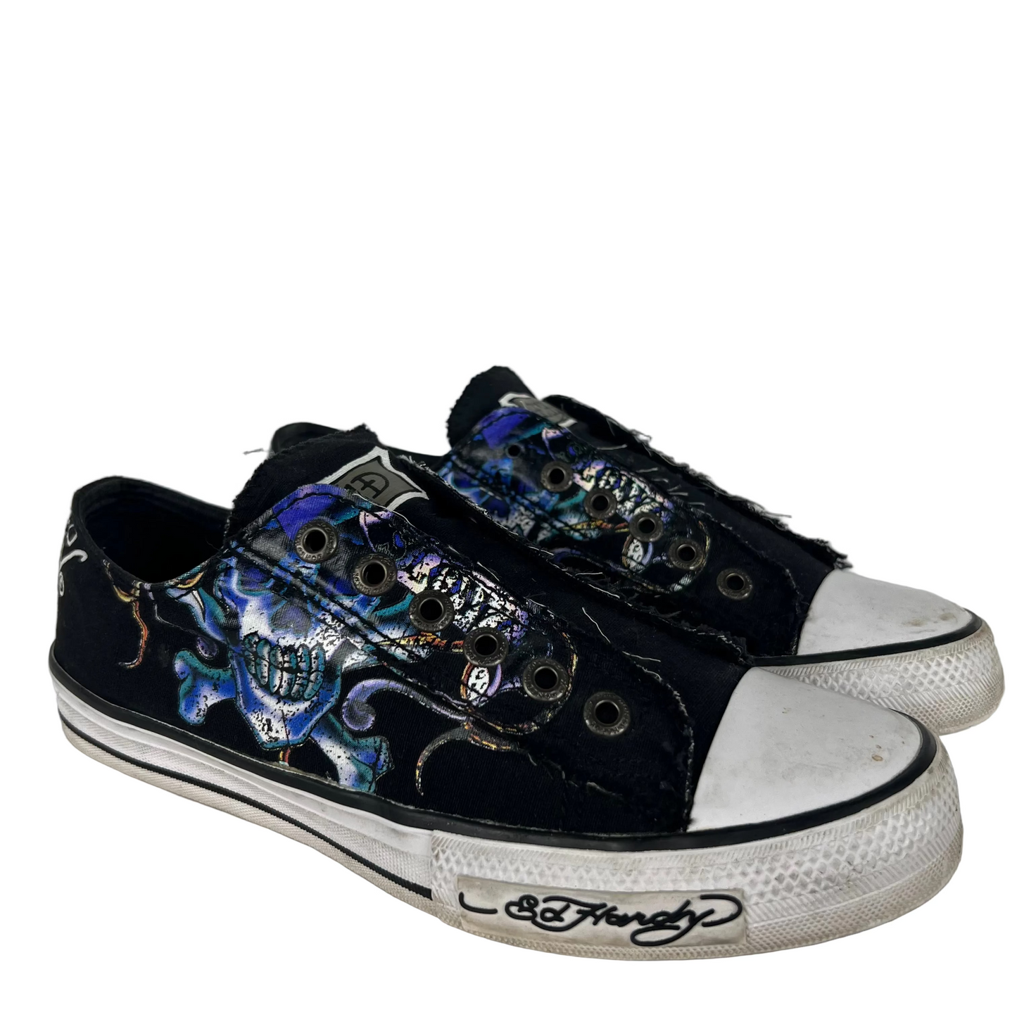 Ed Hardy Slip On Sneakers- M's 7, W's 9