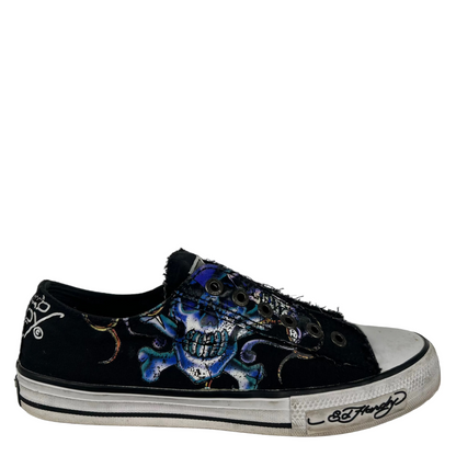 Ed Hardy Slip On Sneakers- M's 7, W's 9