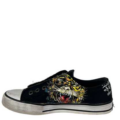 Ed Hardy Slip On Sneakers- M's 7, W's 9
