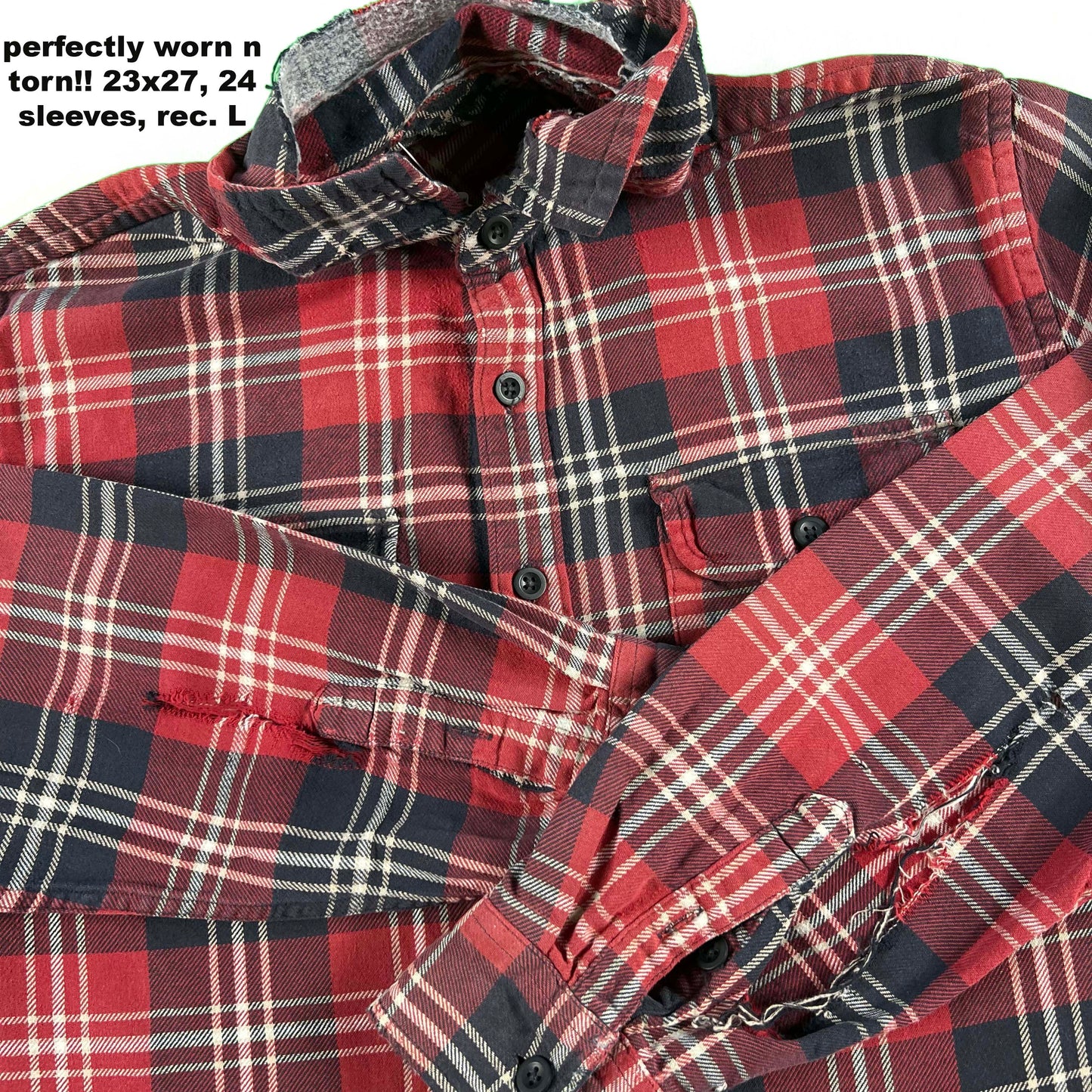 Vintage 100% Cotton Flannels- SELECT SHIRT