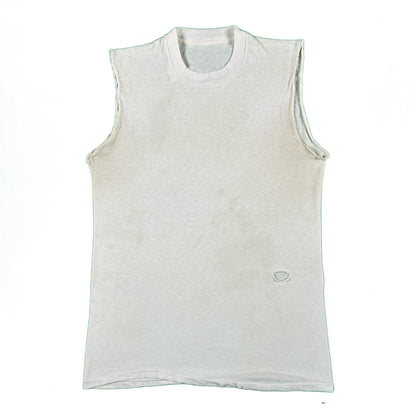 60s/70s Beat Up White Cotton Tees/Tank- SELECT SHIRT