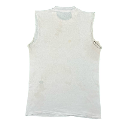 60s/70s Beat Up White Cotton Tees/Tank- SELECT SHIRT