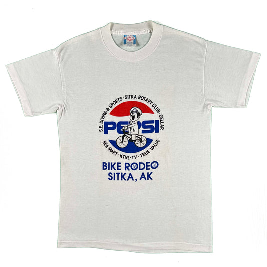 80s Sitka Alaska Pepsi Bike Rodeo Tee- S