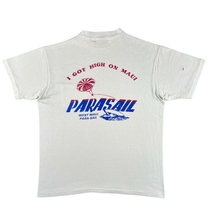 80s I Got High on Maui Pocket Tee- M