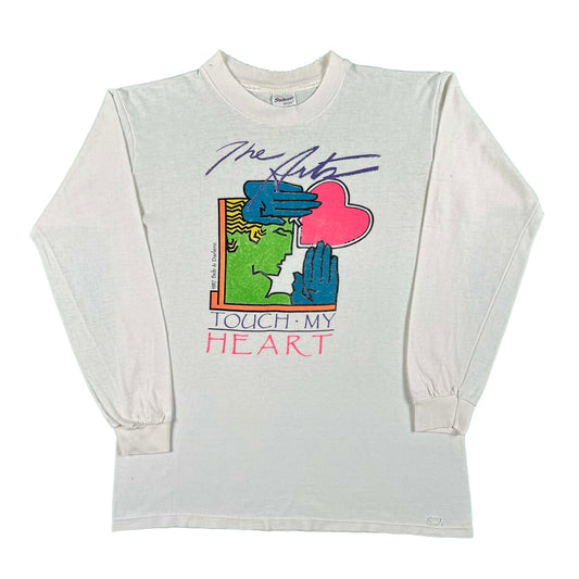 80s The Arts Touch my Heart Long Sleeve Tee- S