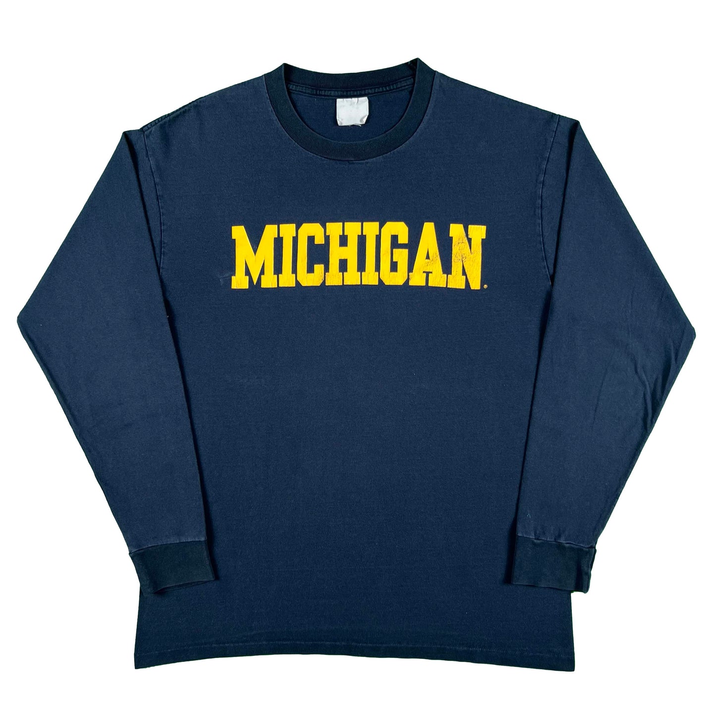 90s U of Michigan Long Sleeve Tee- L