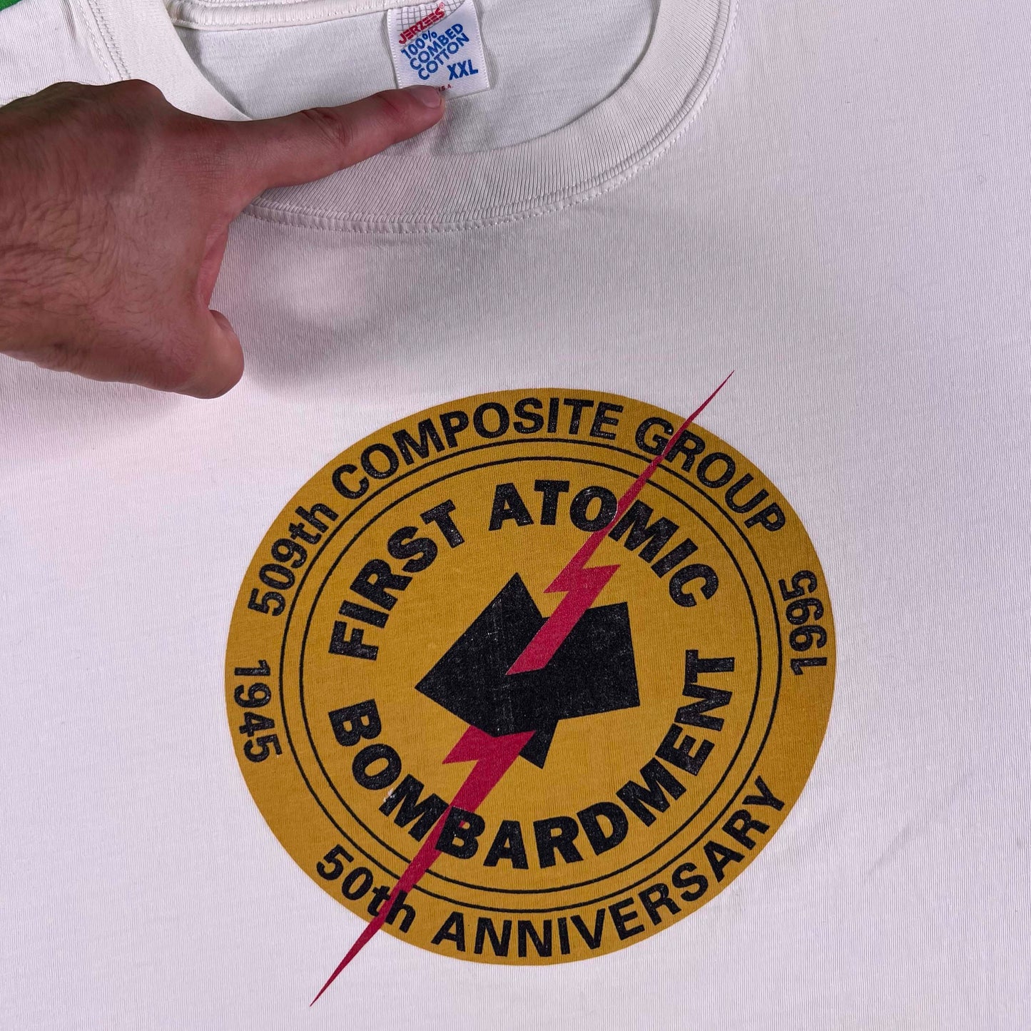 90s Atomic Bomb Anniversary Tee- XXL