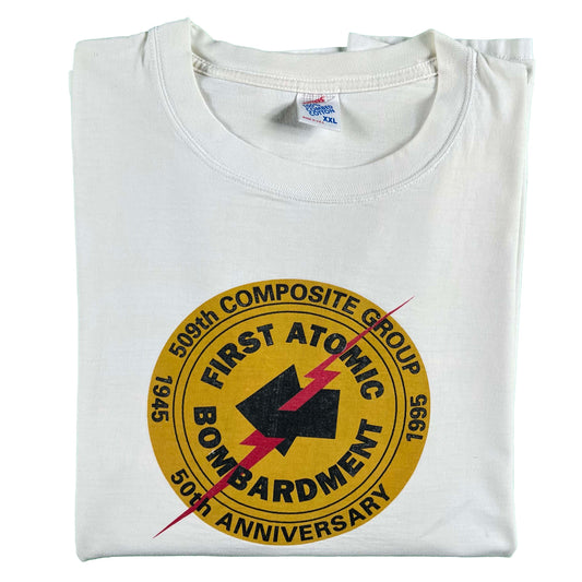 90s Atomic Bomb Anniversary Tee- XXL