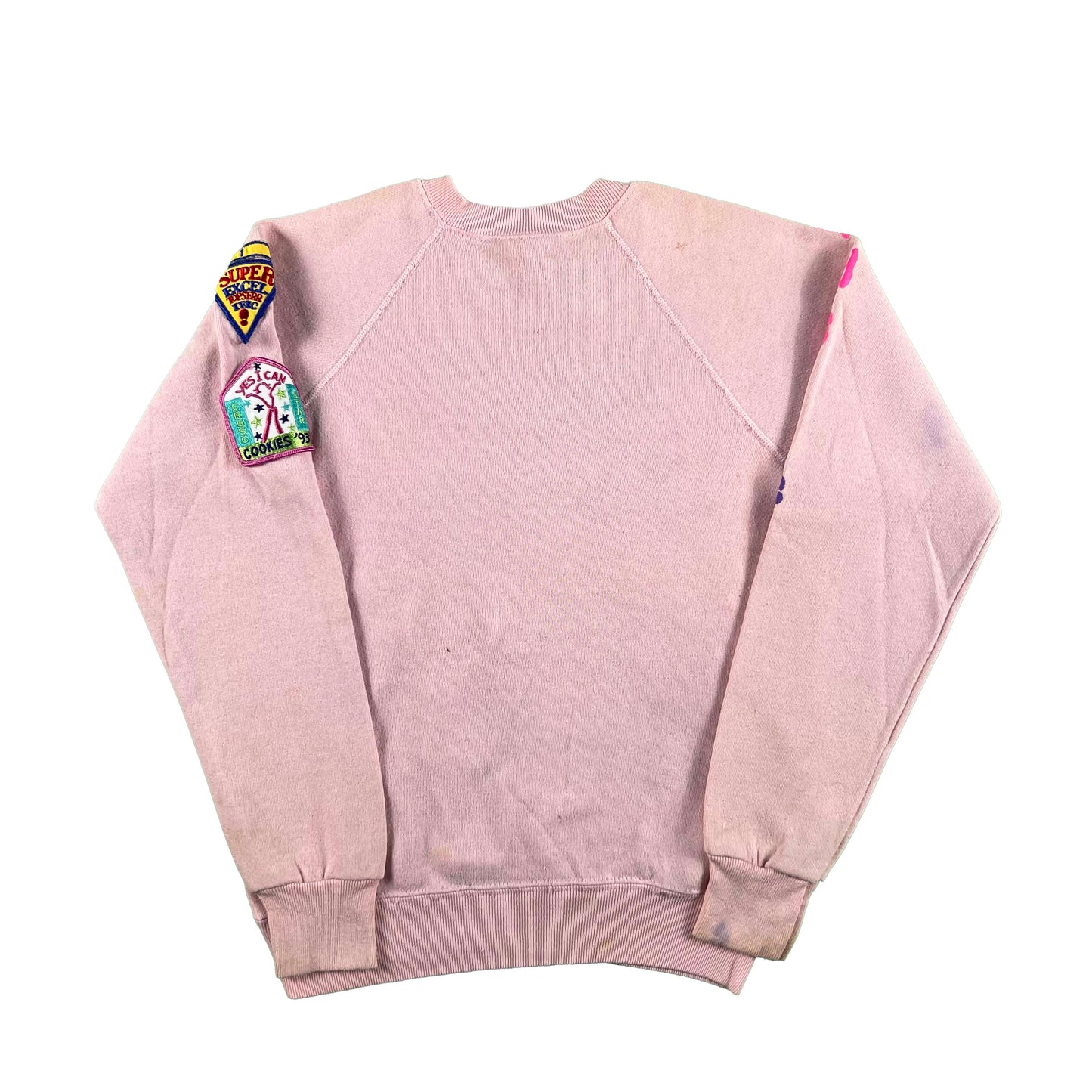 90s Patched Girl Scouts Sweatshirt- S