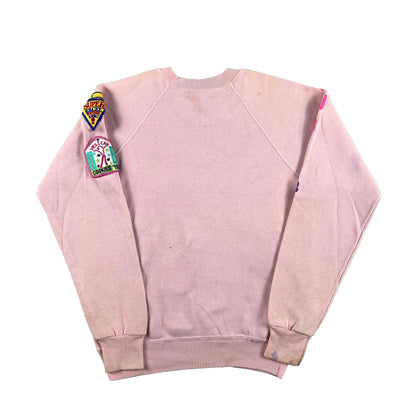 90s Patched Girl Scouts Sweatshirt- S