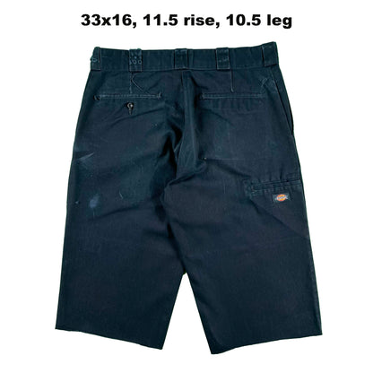 Dickies Navy Blue Double Knee Capris- SELECT PAIR