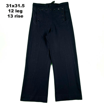 50s/60s USN Wool Bell Bottom Sailor Pants- SELECT PAIR